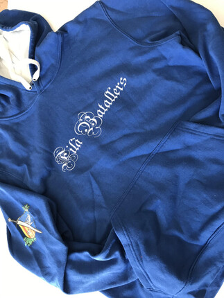 Sudadera Azul batallers setla